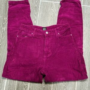 BDG Women's Vibrant Magenta Corduroy Jeans